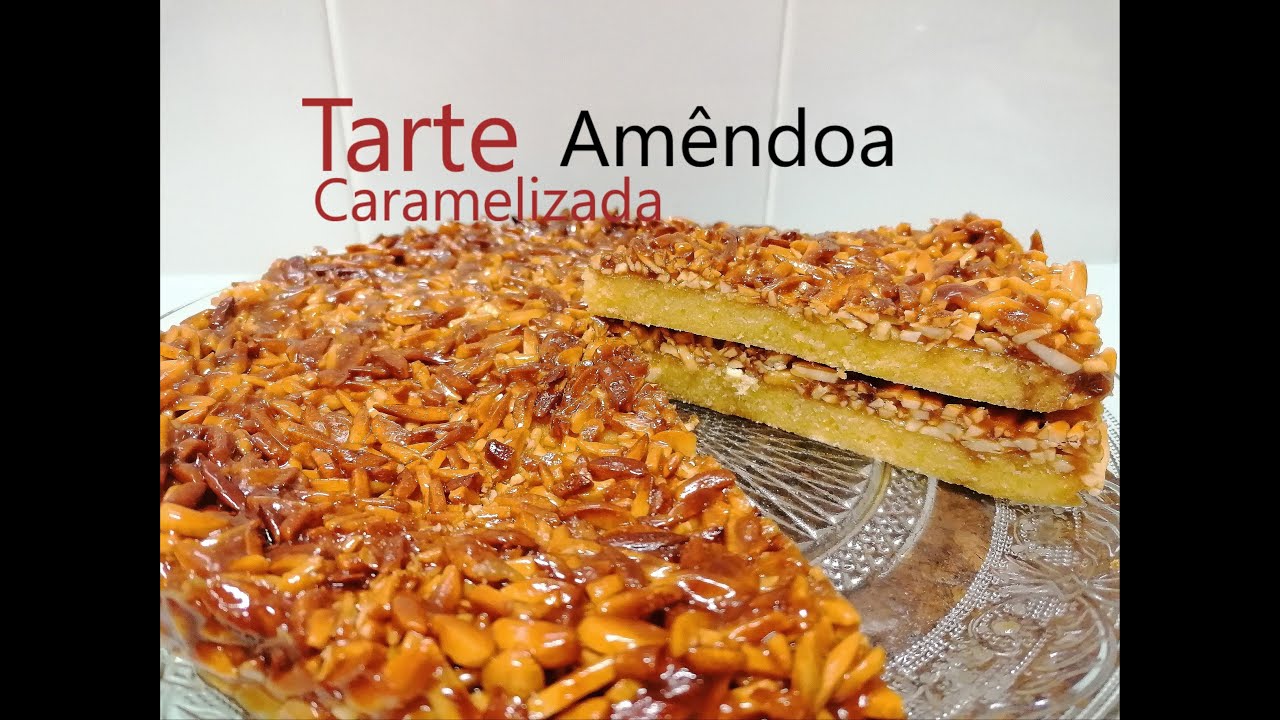 Tarte Amêndoa Caramelizada  | Com Gosto