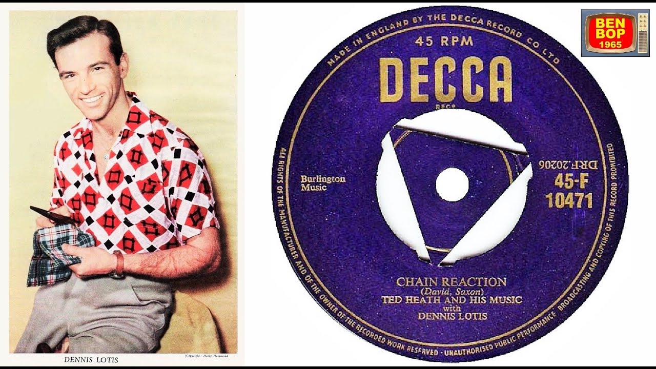 DENNIS LOTIS with Ted Heath And His Music - Chain Reaction / Go Go Go (1955)