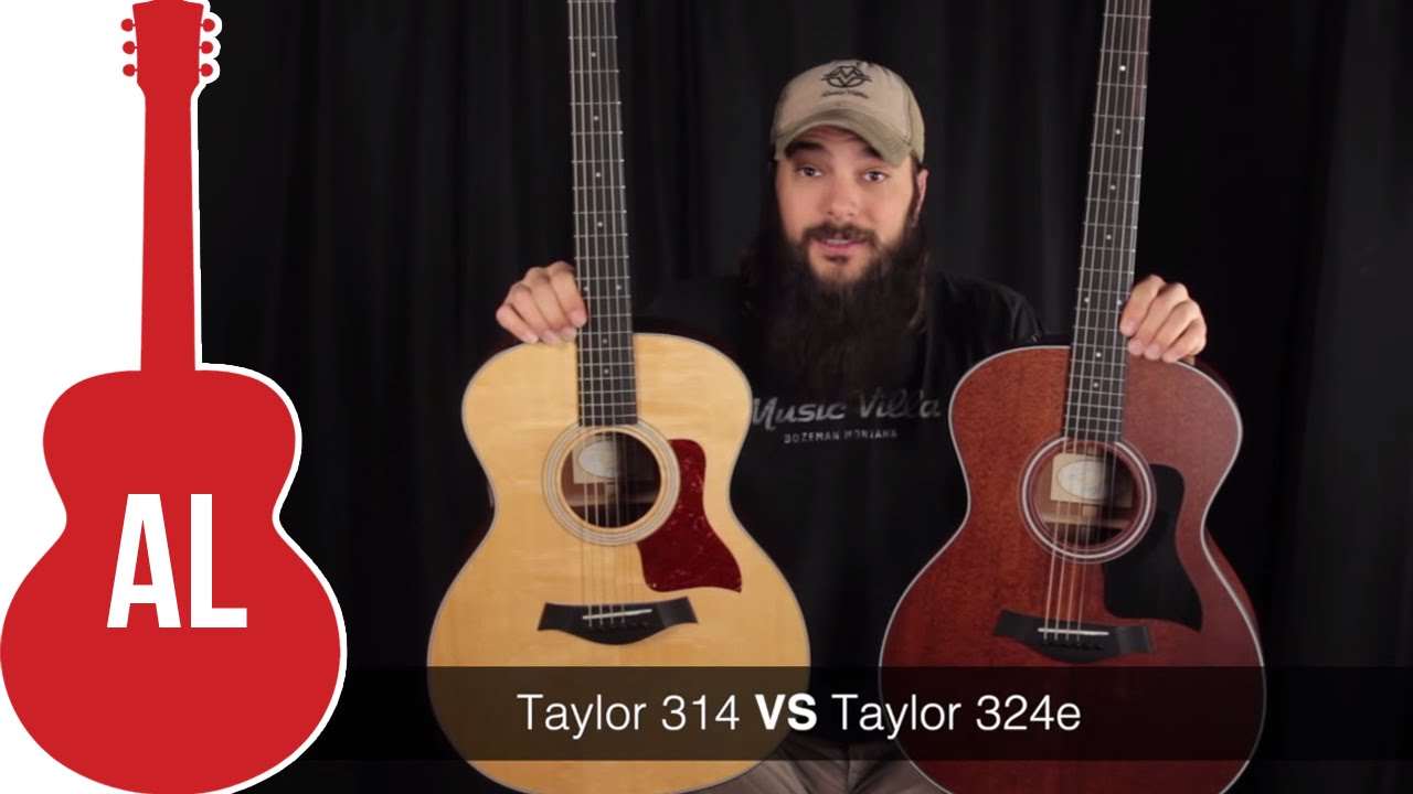 Сравнение Taylor 324 и 314 &mdash; чувствуете разницу?
