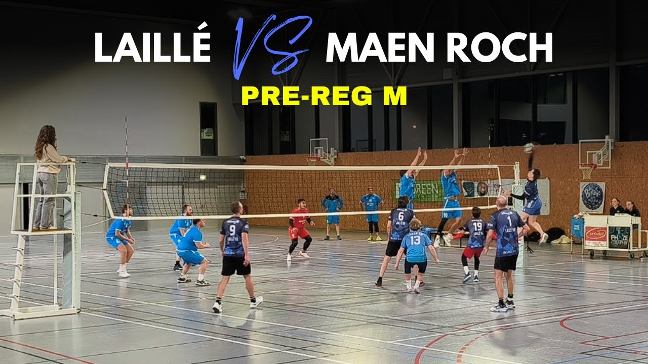 VOLLEY PREREG M - Laillé VS Maen Roch