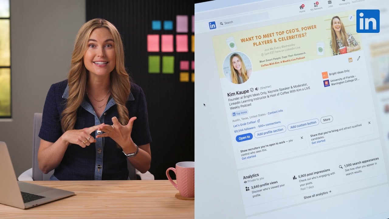 Highlight strengths on your LinkedIn profile