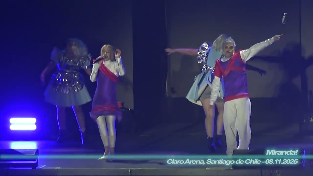 Miranda! - Perfecta ( 4K - Estadio Claro Arena, Santiago de Chile - 08.11.2025 )