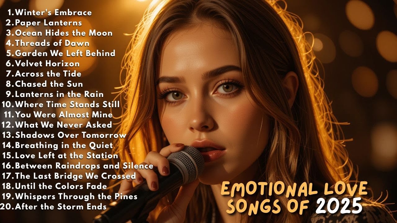 Emotional Love Songs & Soft Romantic Ballads | Sad Love Songs 2025 Playlist