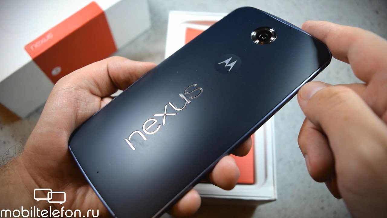 Распаковка Motorola Nexus 6 в цвете Midnight Blue (unboxing)