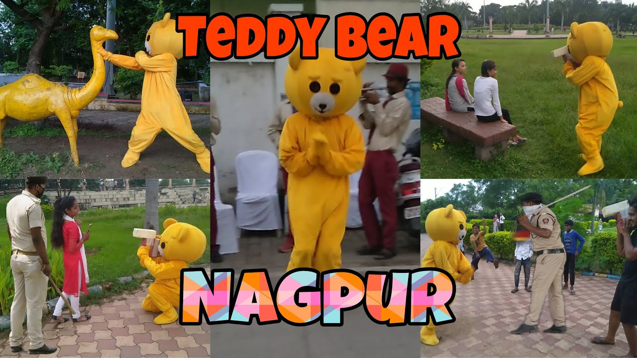 Teddy Bear Dancing in Public | Irritating People | Teddy Bear Nagpur | Funny Video