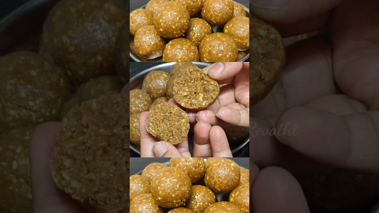 ഇത്രേം എളുപ്പമായിരുന്നോ ഇതുണ്ടാക്കാൻ | Snacks Recipe | Rava Snacks | Rava Laddu #shorts #ytshorts