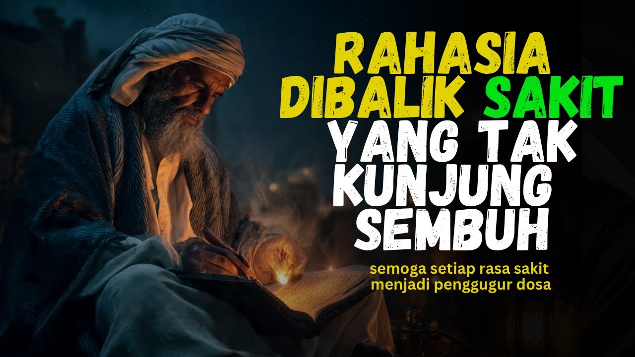 TERKADANG SAKIT TAK KUNJUNG SEMBUH KARENA KITA TERLALU JAUH DARI ALLAH