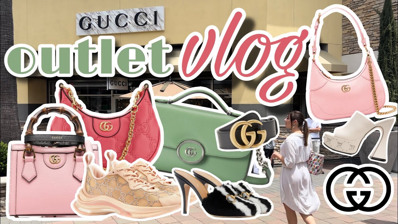 Следуйте за мной по аутлету GUCCI в Ливерморе, Сан-Франциско, Калифорния | VLOG о роскошном шопин...
