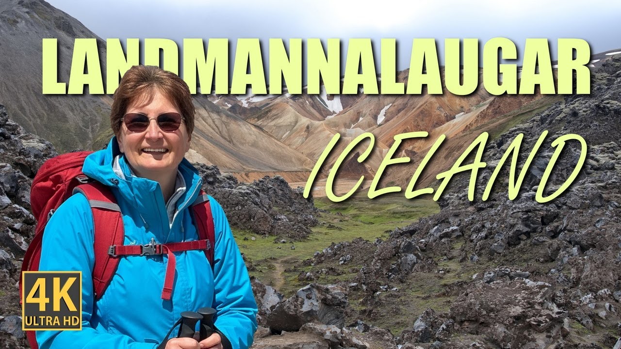 Landmannalaugar Hike || Iceland’s Colorful Highlands || 4K