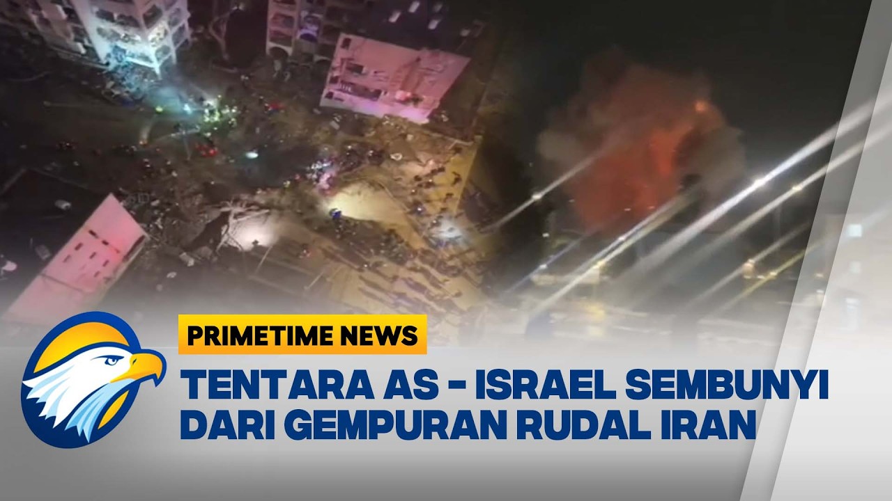 Gelombang Rudal ke-78 Iran Menggempur Israel-AS | Primetime News