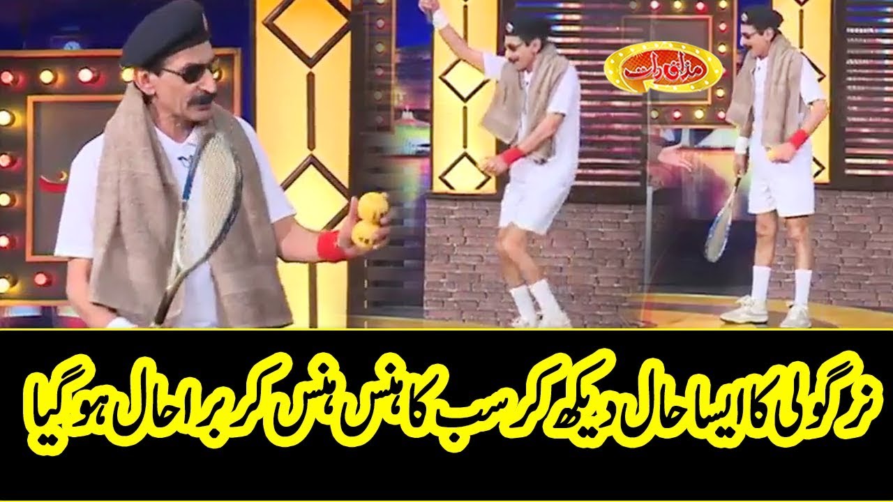 Nirgoli Ka Aisa Haal Daikh Kar Sub Ko Maza Ageya - Mazaaq Raat - Dunya News