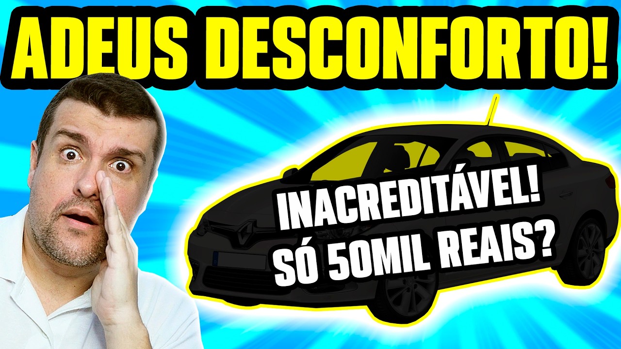 MELHORES CARROS AUTOMÁTICOS até 50MIL REAIS: CONFORTO e CONFIABILIDADE PAGANDO POUCO!