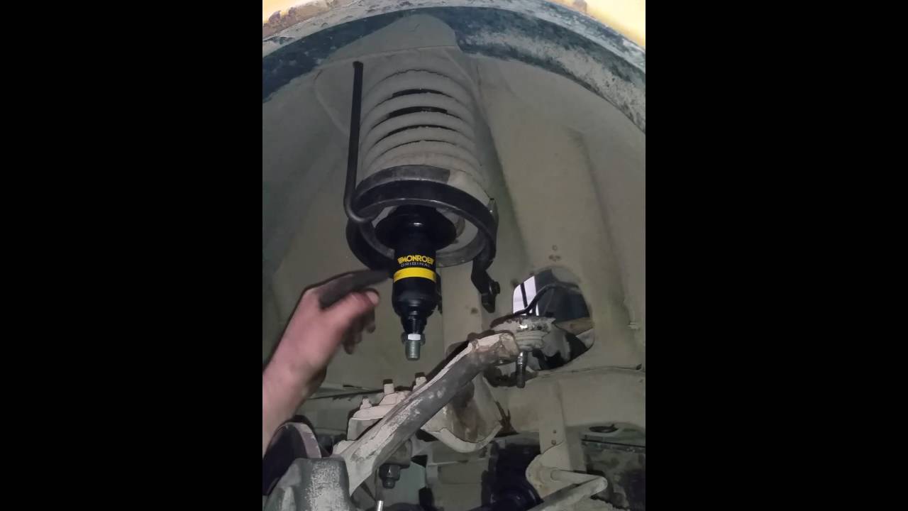 Rentam Mustafa'nın Sol ön amortisör montajı