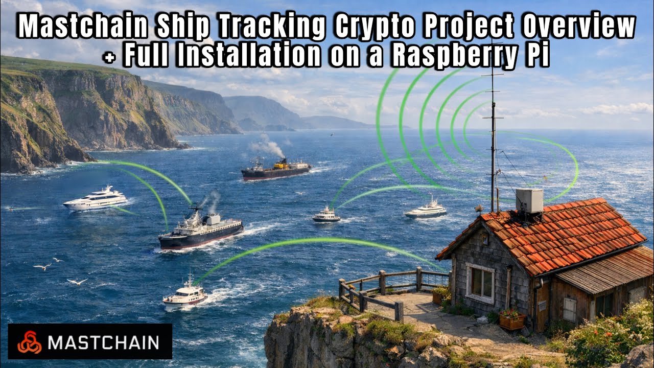 Криптовалюта MastChain для отслеживания судов: зарабатывайте токены MAST | Полная настройка Raspb...