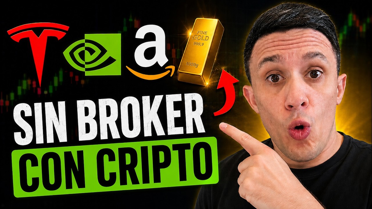 📊 &iquest;Acciones SIN Broker? C&oacute;mo Comprar Acciones Tokenizadas con Criptomonedas