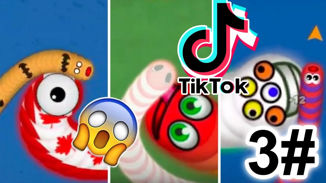 TikTok WormsZone.io🐍 Compilation Video (Worms Zone io game TikTok) #3 🐍
