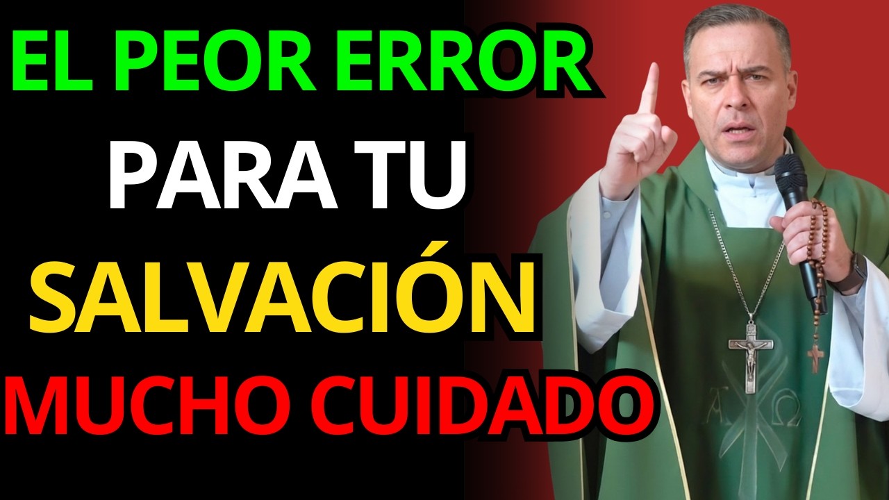SI COMETES ESTE ERROR, TU ALMA ESTÁ EN PELIGRO | PROF. JAVIER MARTÍN