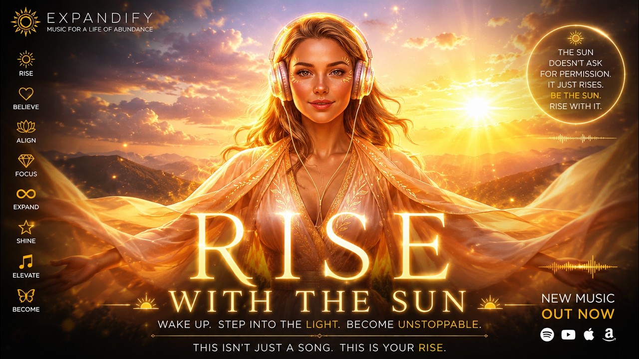 RISE WITH THE SUN ☀️  Manifestation & Abundance Energy Music – Expandify
