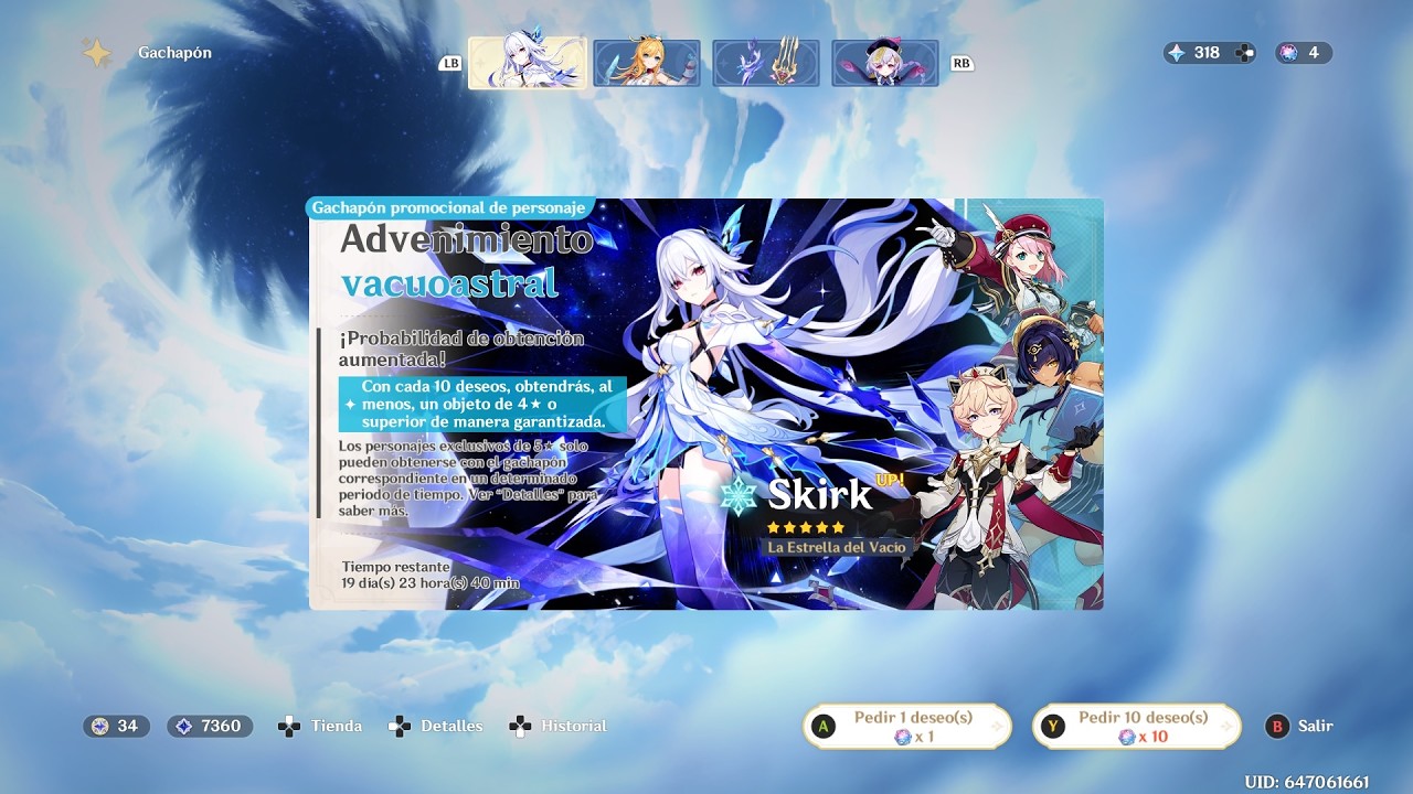 Tiradas por Skirk y Escoffier? (Genshin Impact)