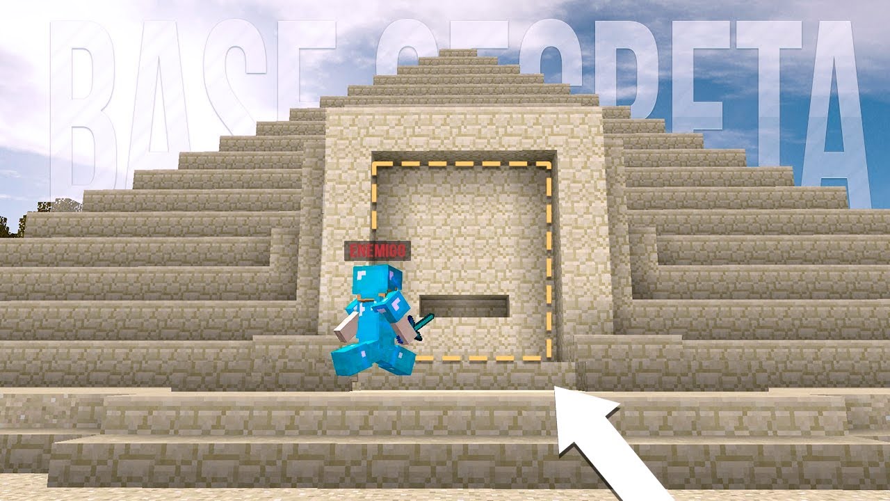 😱 Atrape a este jugador ingresando a su BASE SECRETA en MINECRAFT