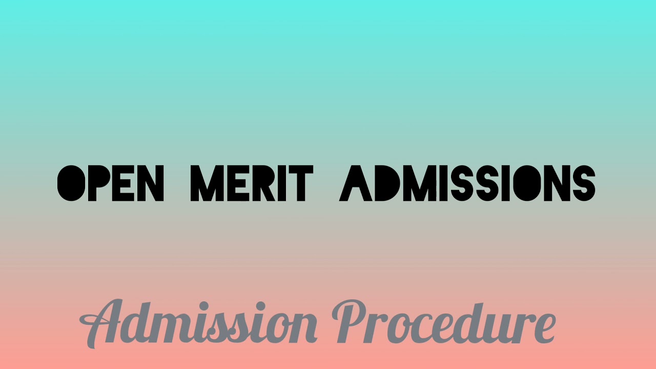 How to apply for Karachi University open merit admissions||2022 guide