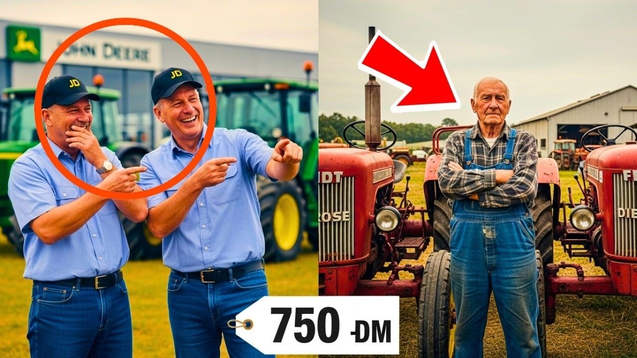 Er kaufte 750 DM Schrott-Traktor - Händler lachten bis sie sahen, wer überlebte!
