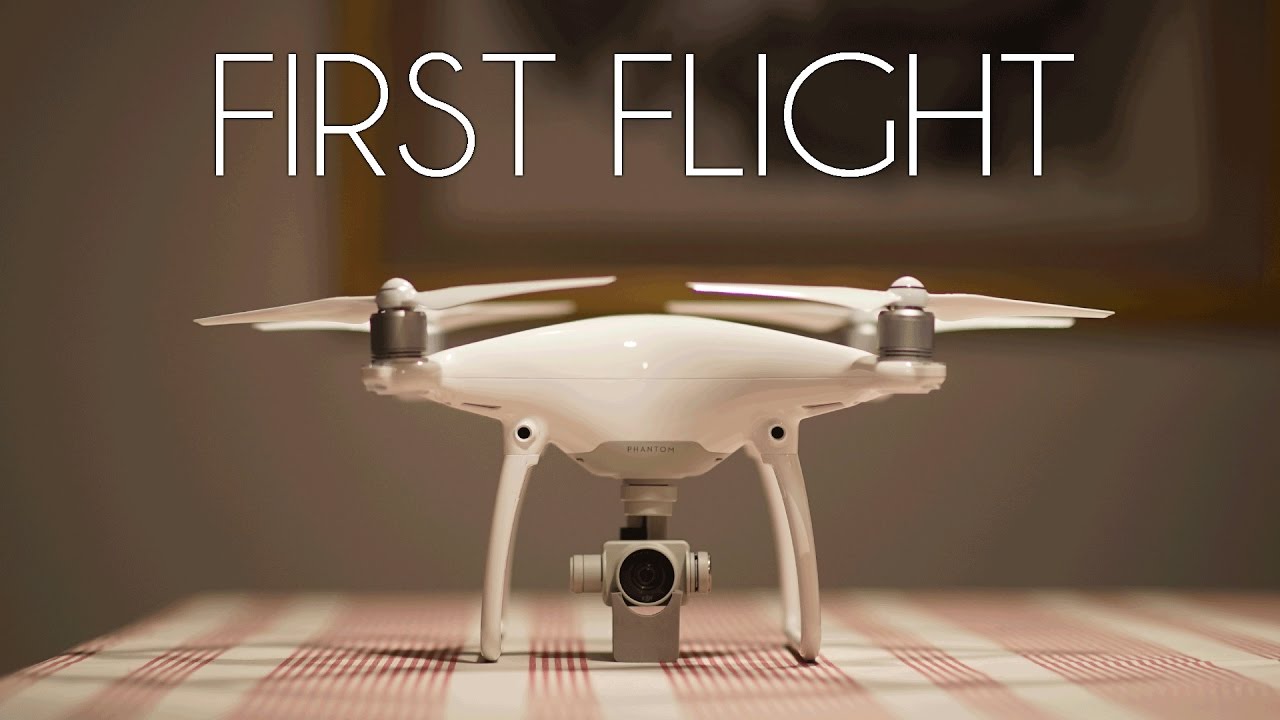 DJI Phantom 4 | First Flight!