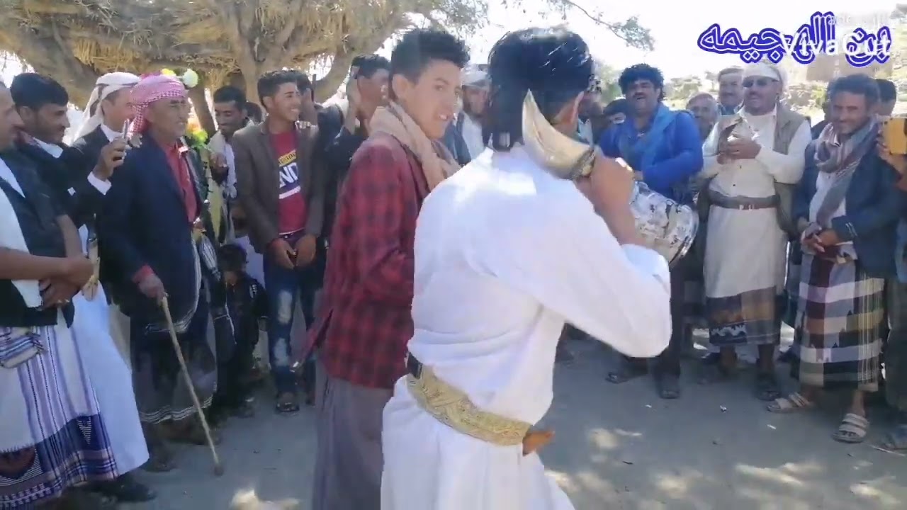 شاهد أقوى رقصه من جبل أزآل قرية ذلحبيب متع نضرك مع الفنان مشقاص