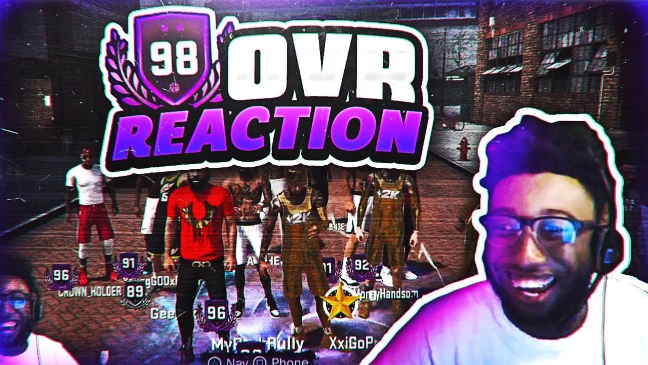 HITTING 98 OVERALL LIVE ON STREAM!!!! 2K TOLD HIM HE WAS GOING TO BE ON NBA 2KTV!!!! NBA 2K18