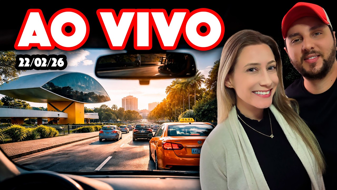 CURITIBA AO VIVO - PASSEANDO PELA CIDADE! 22/02/2026