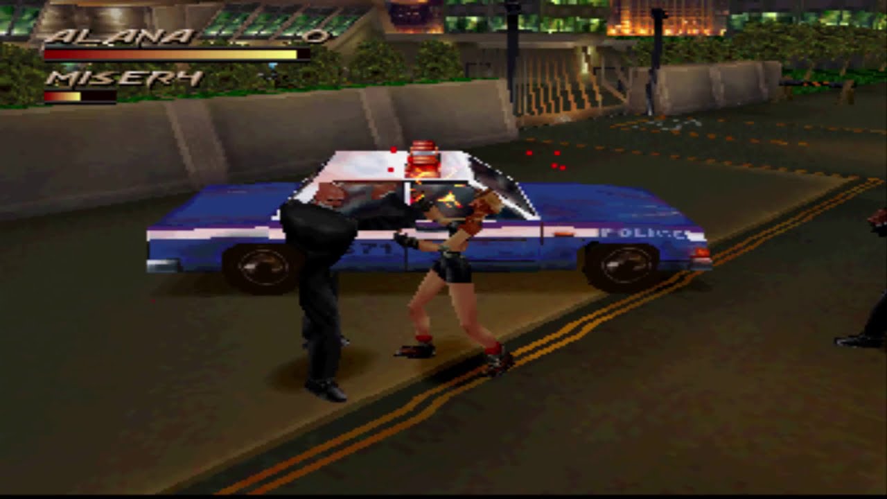 (PS1) Fighting Force Cảnh sát đặc nhiệm | Alana (Hard) No Death Playthrought