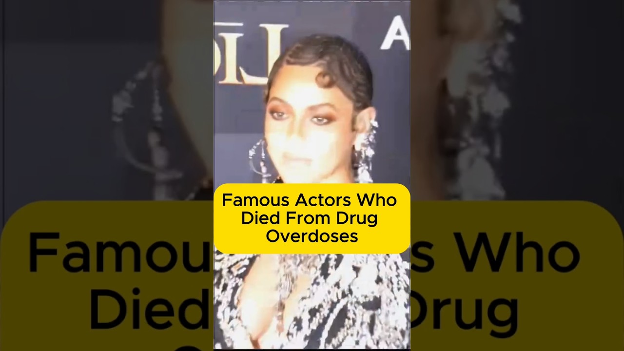 Famous Actors Who Died From Drug Overdoses #hollywood #celebrity #trending #shorts