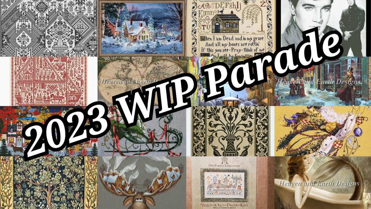 2023 CrossStitch WIP Parade