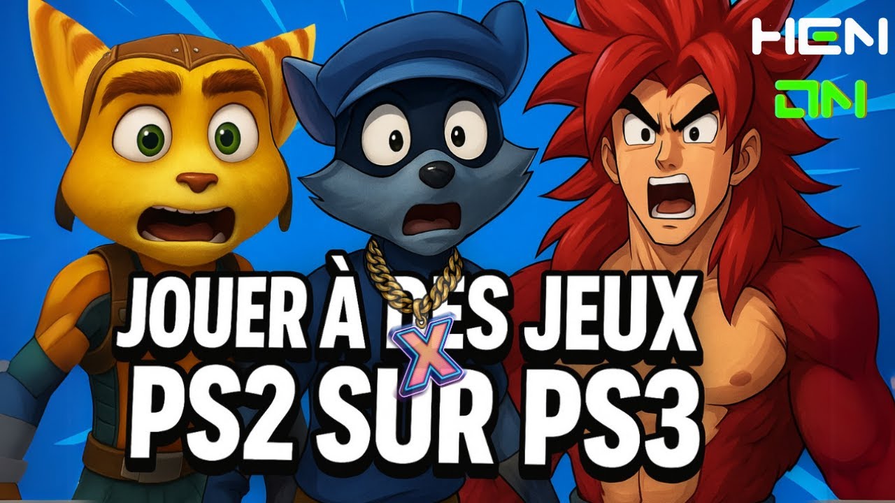 JOUER A DES JEUX PS2 SUR PS3 HEN