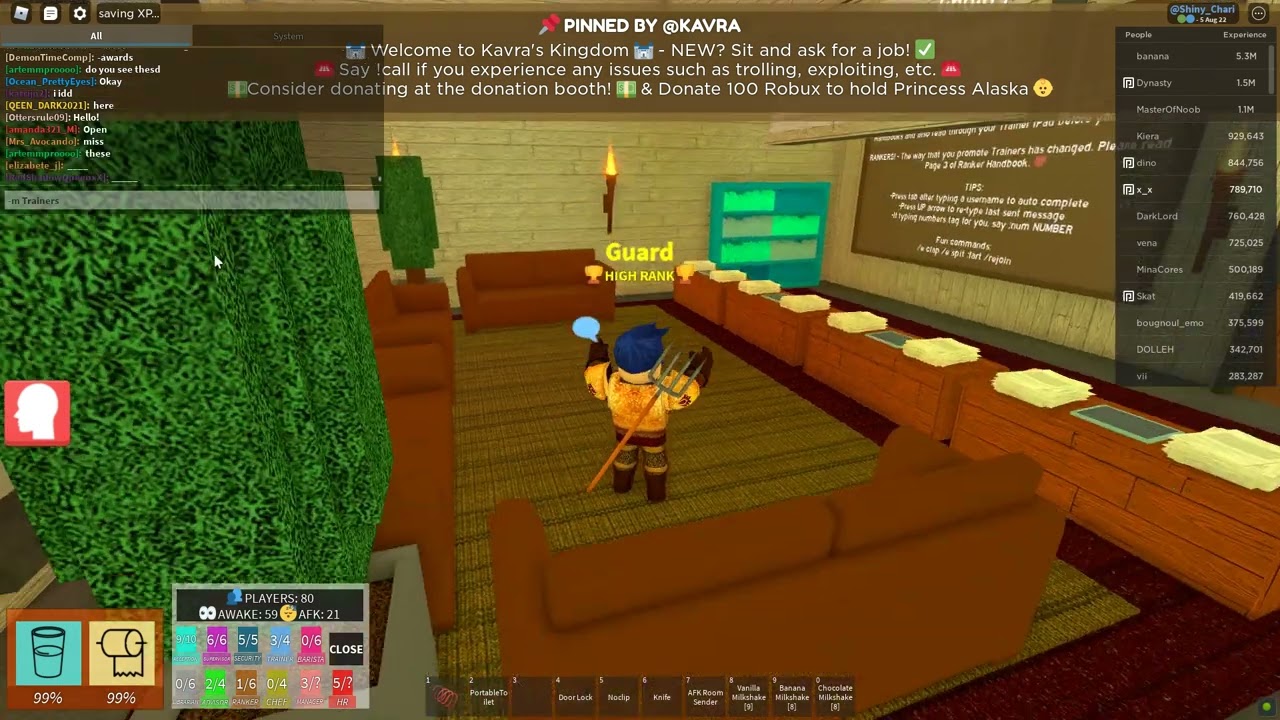 A Day in the Life of a Guard at Kavra's Kingdom!!