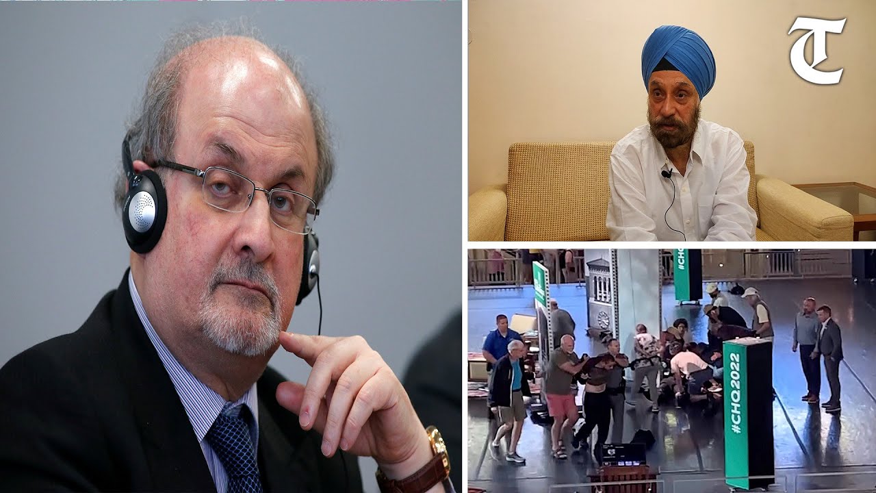 Salman Rushdie attacked, author Navtej Sarna responds expressions can&rsquo;t be controlled by threats