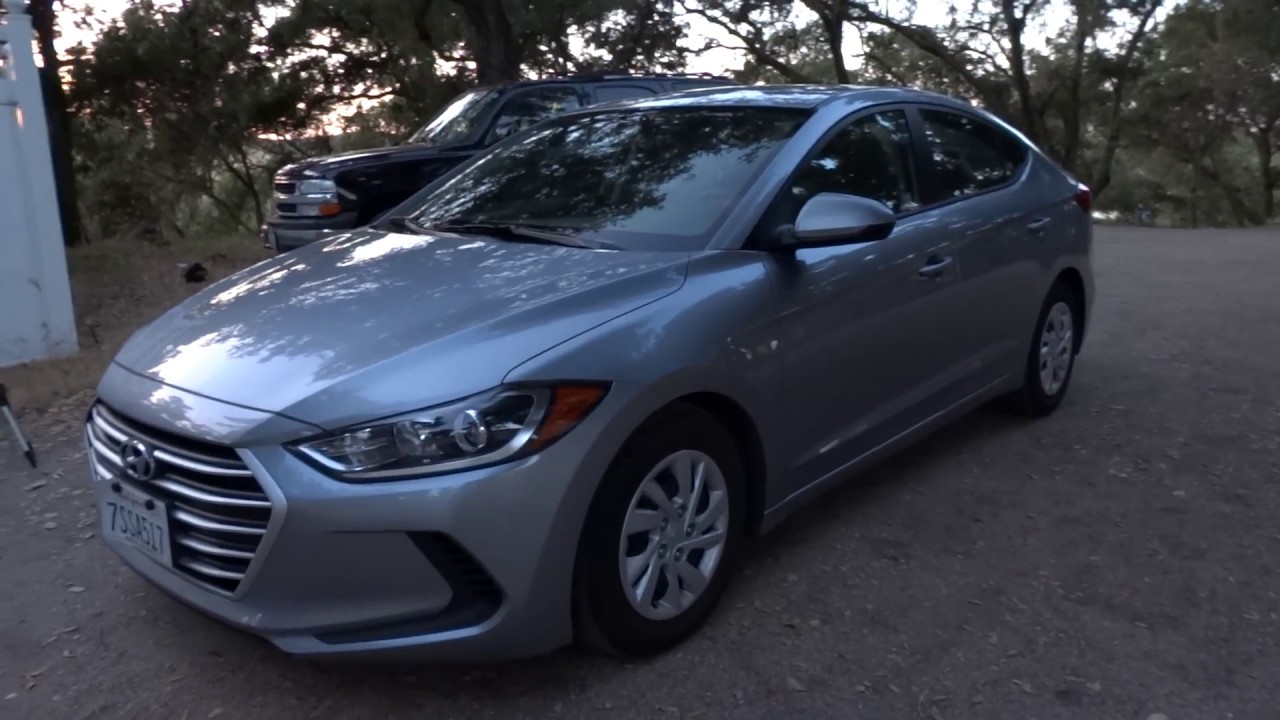 Hyundai Elantra SE 2017 года — полный обзор