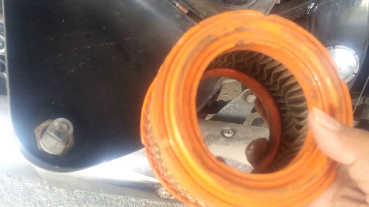 Royal Enfield Classic Chrome 500 - Upgrading to K&N Air Filter