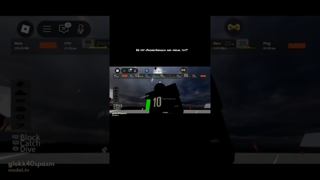 Mobile 30 fps tutorial #fun #roblox  #robloxfootballfusion2 #football #robloxfootballfusion #ff2