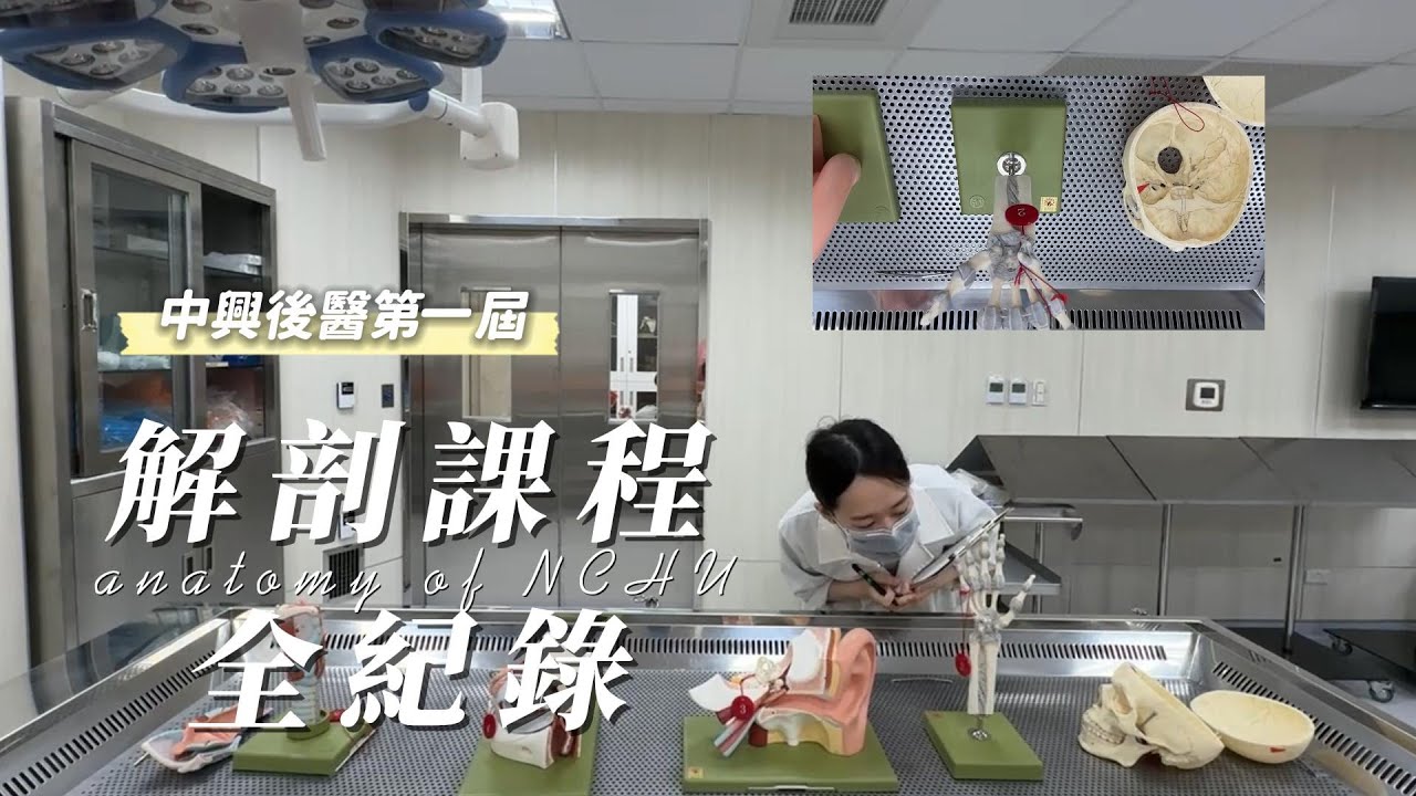 解剖課程全紀錄 中興後醫第一屆｜模擬跑考、解剖實驗一天怎麼過？ #中興大學 #台中榮總 #大學 #醫學生 #2023 #學士後醫學系