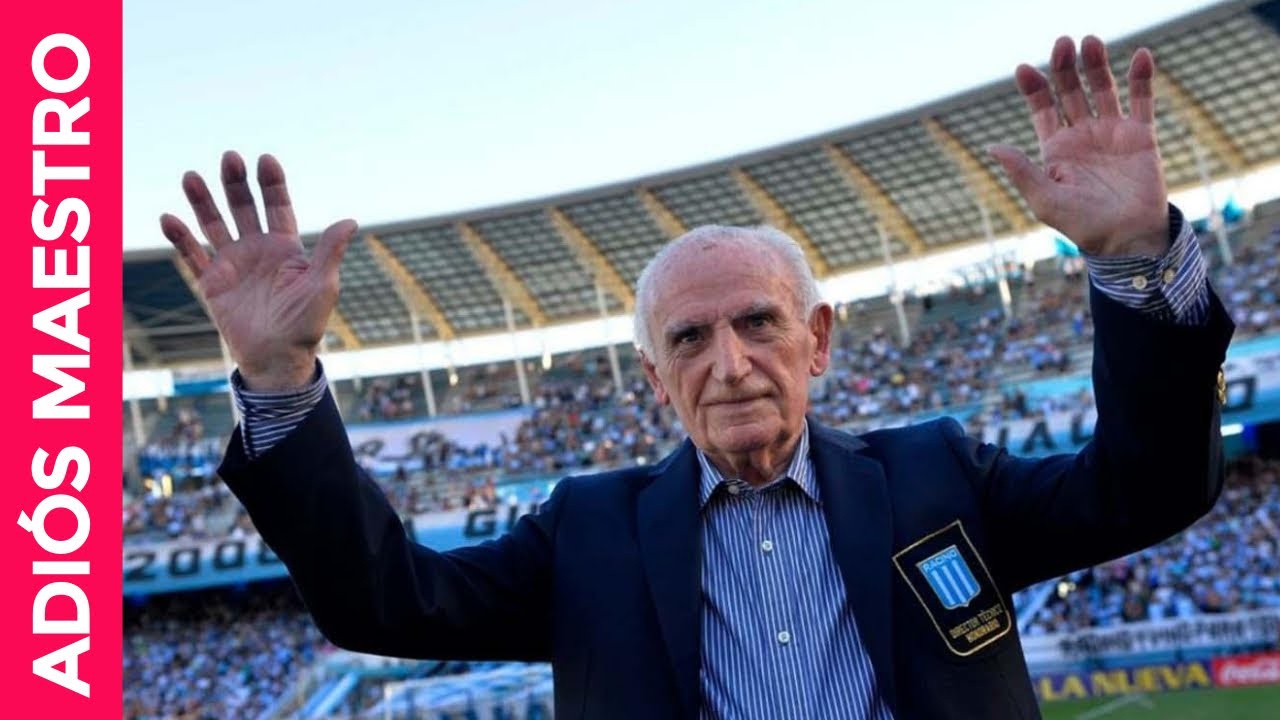 Adi&oacute;s Juan Jos&eacute; Pizzuti, pr&oacute;cer del f&uacute;tbol argentino y DT del m&iacute;tico Racing campe&oacute;n del mundo 1966