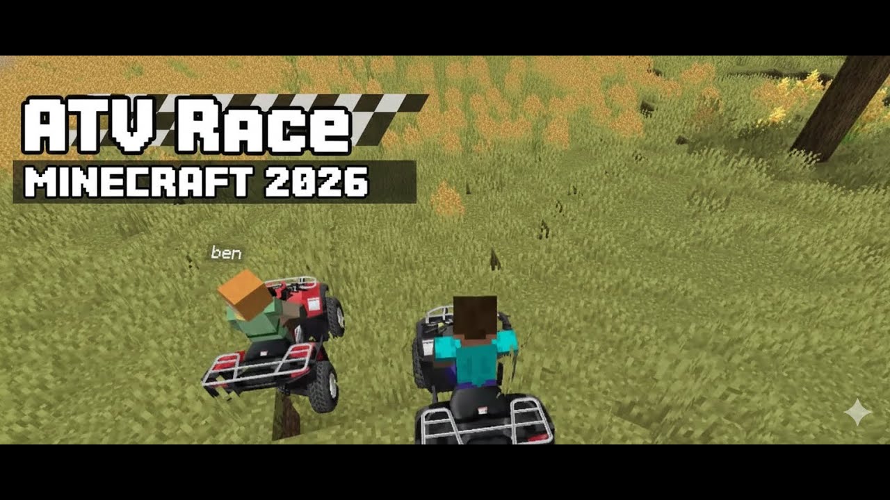 ATV Race | Minecraft LIVE - Best Racing Action (2026)