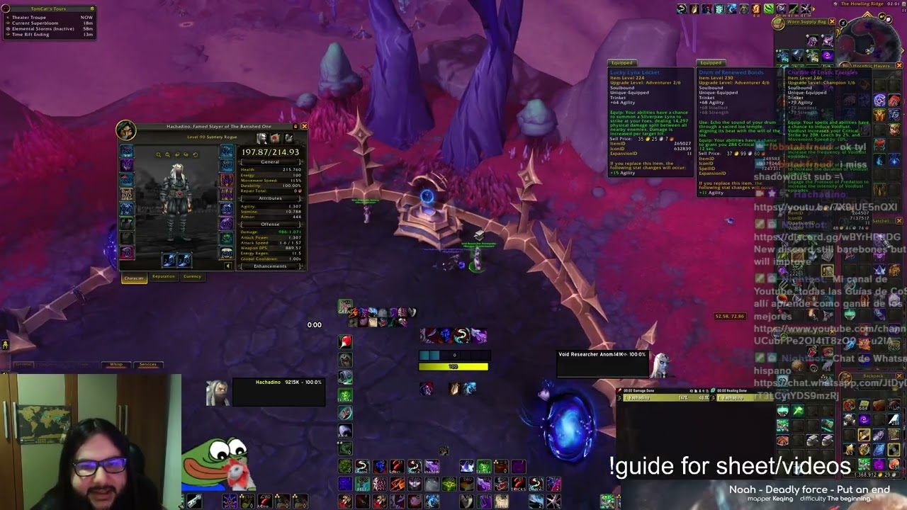 WoW Midnight  How to get the Singurality renown Champion track trinket