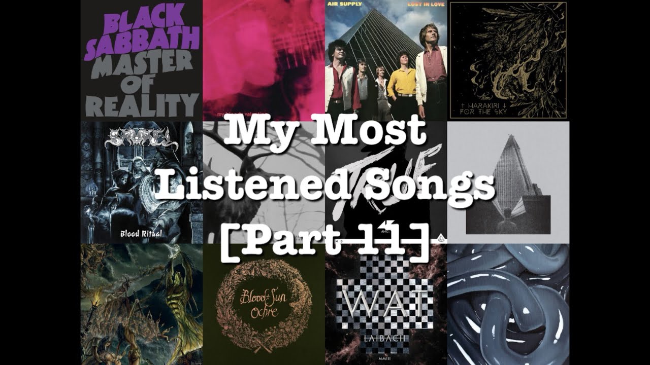 My Most Listened Songs [Part 11]