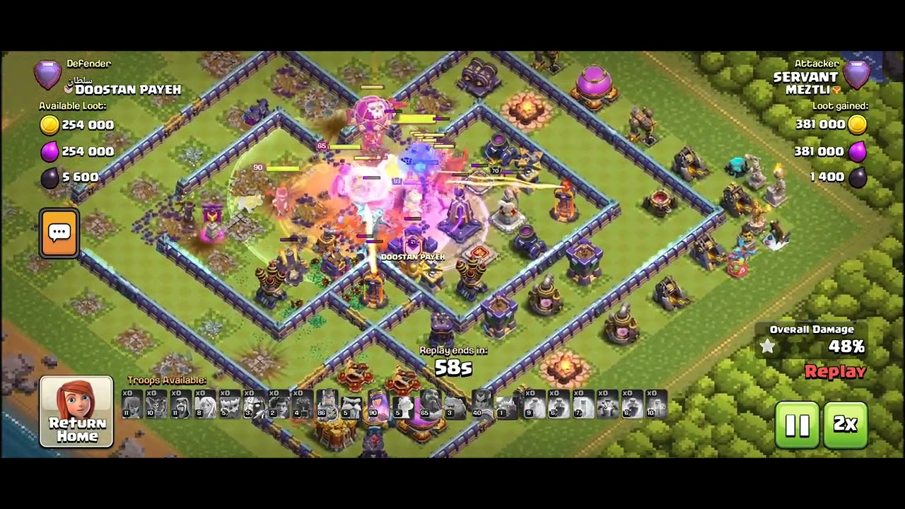 Overgrowth new spell strategy TH 15