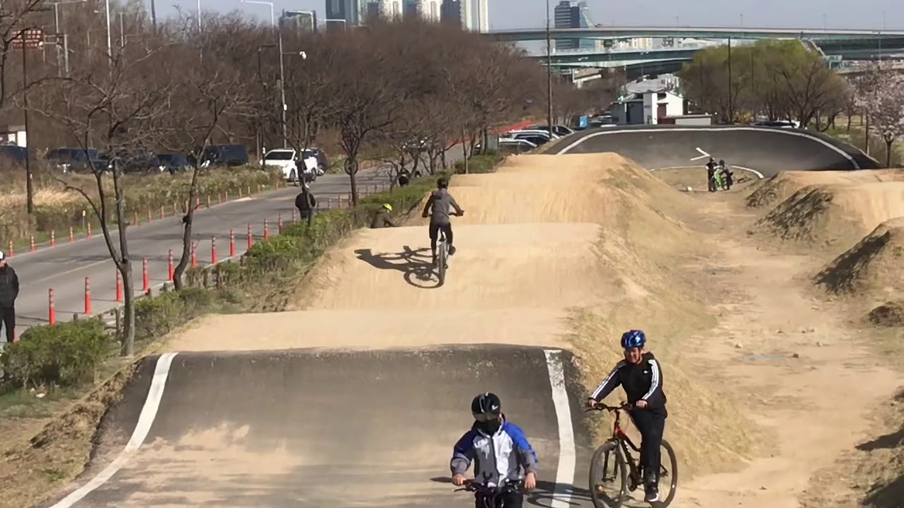 난지MTB파크 점프 놀이