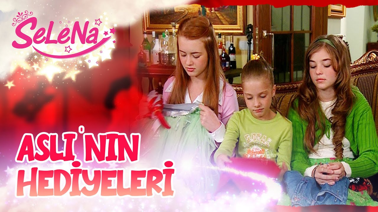 Aslı kızlara bayramlık hediye alıyor - Selena Sahneler