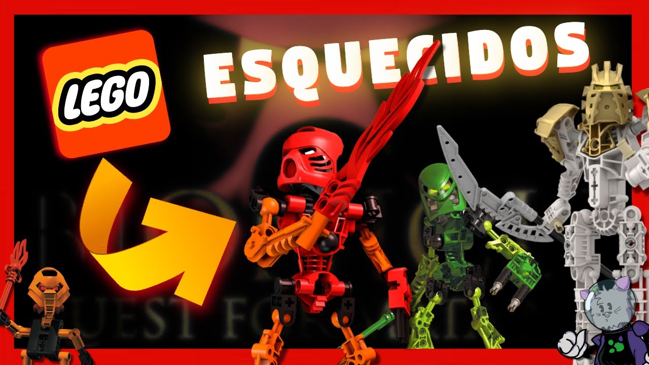 BIONICLE, A FRANQUIA ESQUECIDA DA LEGO