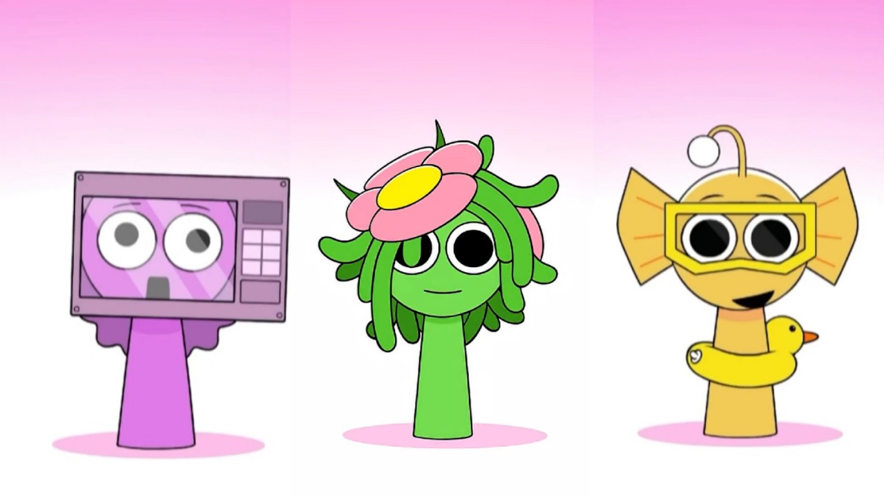 Sprunki OC Young Vineria Phase 101 Beautiful #sprunki #incredibox #animation #sprunkisong