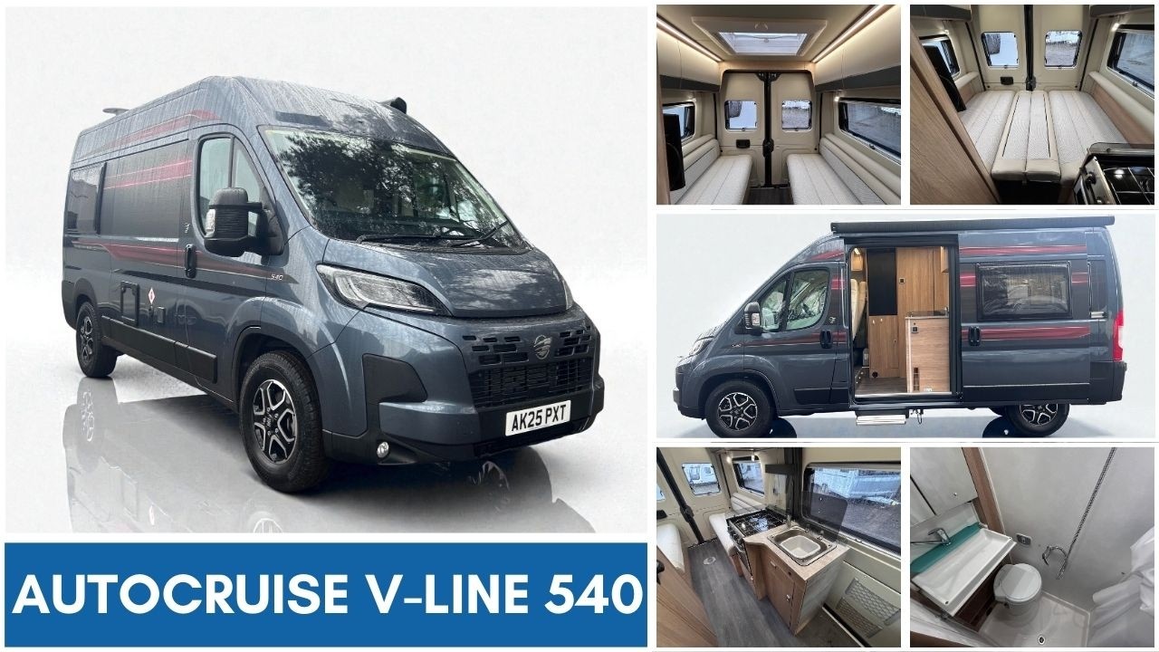 Autotrail V-Line 540 Campervan For Sale at Yorkshire Caravans & Motorhomes